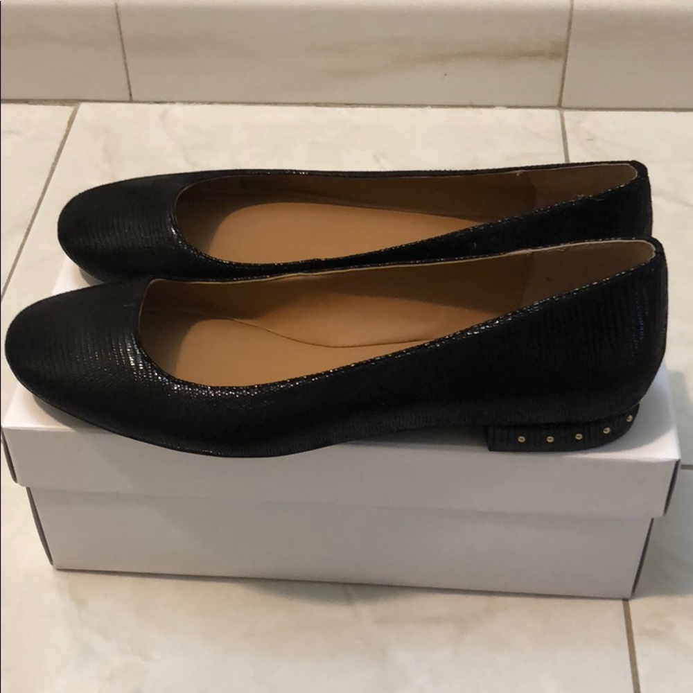 Calvin Klein black flats
